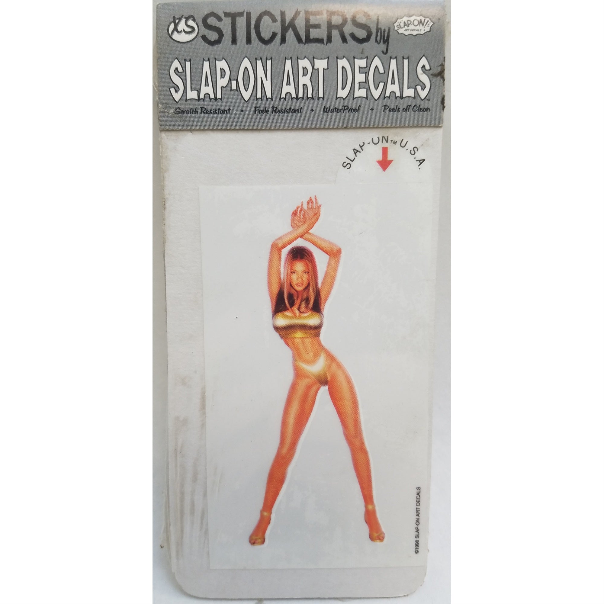 BARJAN  04518XS SLAPON ART DECAL ALLEY CARD