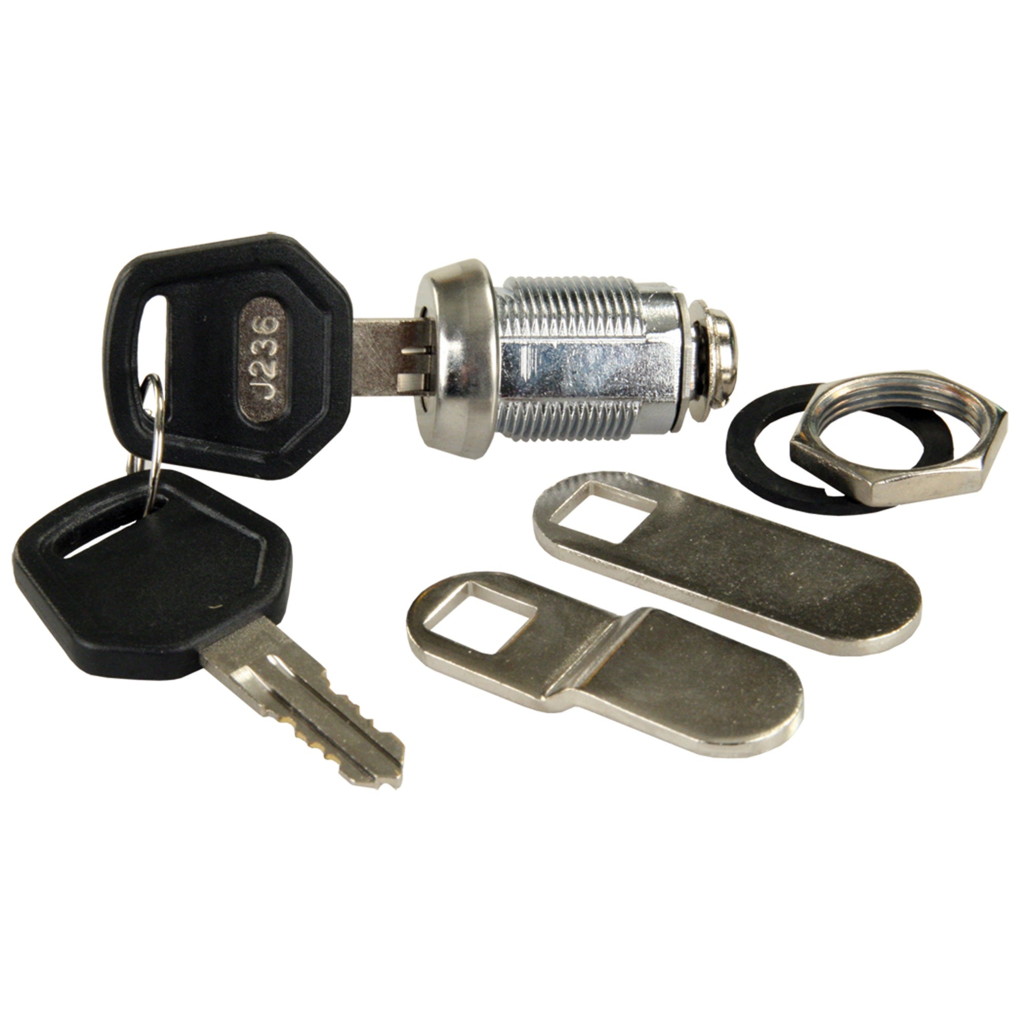 JR Products 00165 Compartment Door Key Lock - 7/8