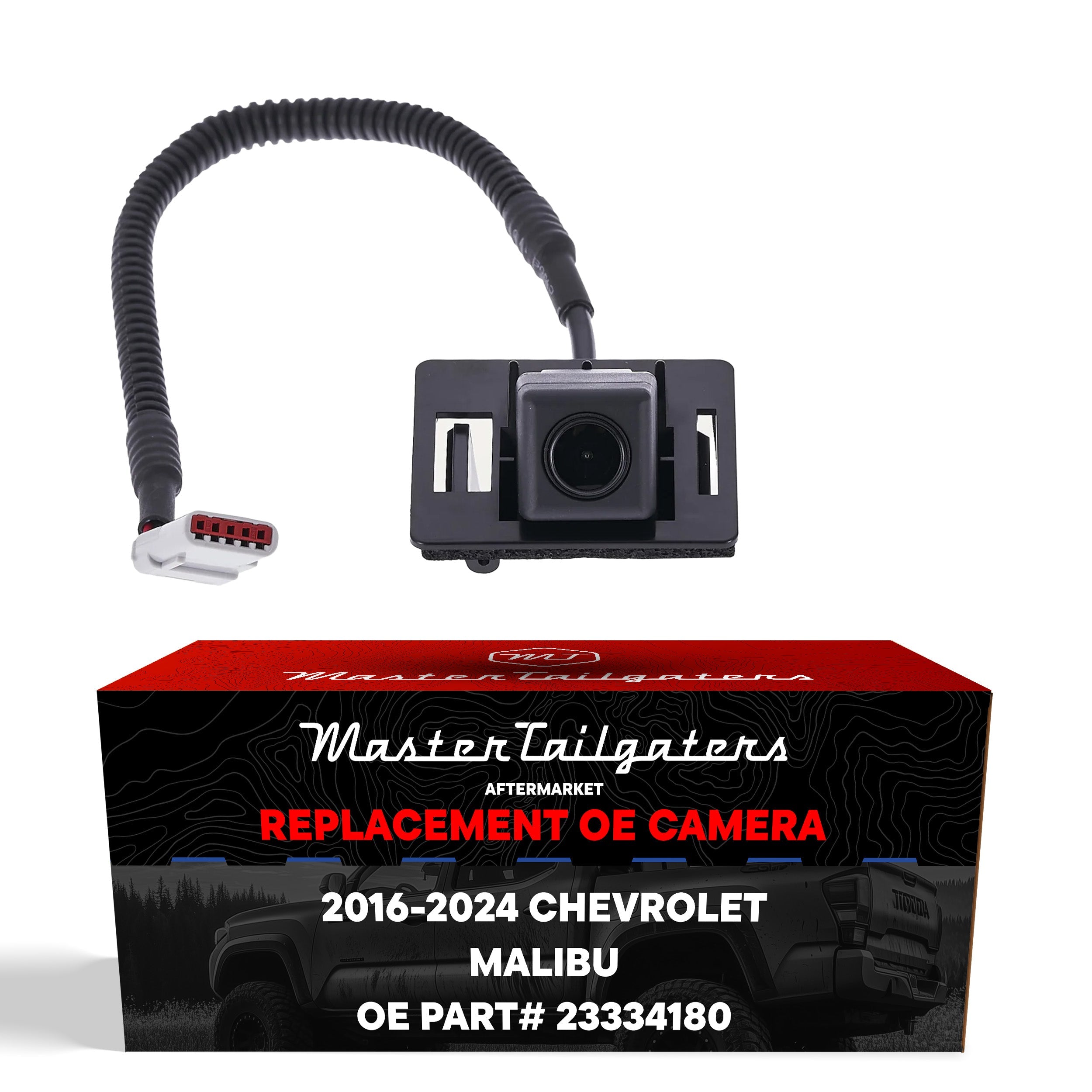 Chevrolet Malibu, Malibu Hybrid (2016-2024) w/o HD RearVision OEM Replacement Backup Camera OE Part # 23334180