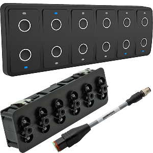 Maretron CKM12 Keypad w/CKM to NMEA 2000&reg; Adapter Cable  0.2M
