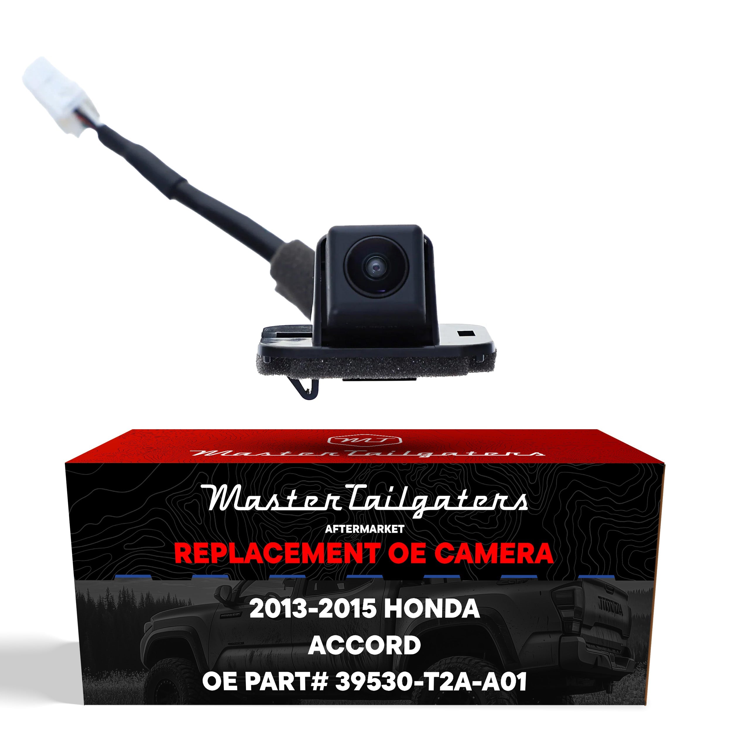 Honda Accord Sedan EX-L/Touring Model (2013), Accord Hybrid EX-L/Touring Model (2014-2015) OEM Replacement Backup Camera OE Part # 39530-T2A-A01