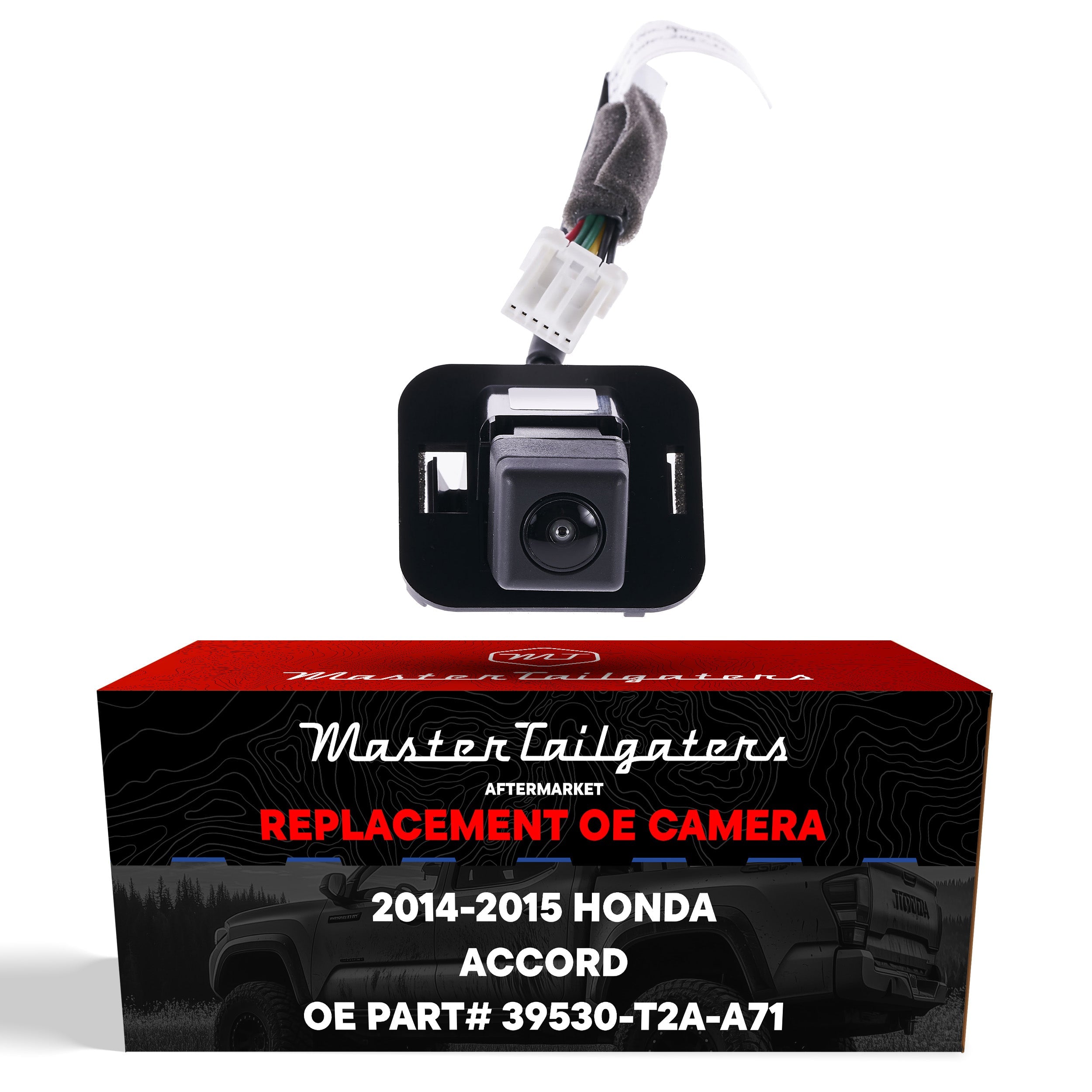 Honda Accord Sedan EX/LX/Sport Model (2014-2015), Accord Hybrid (2014-2015) OEM Replacement Backup Camera OE Part # 39530-T2A-A71
