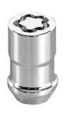 Mcgard 24537 Cone Seat Wheel Locks Chrome (M12 X 1.5 Thread Size) - Set Of 5, 5 Locks / 1 Key