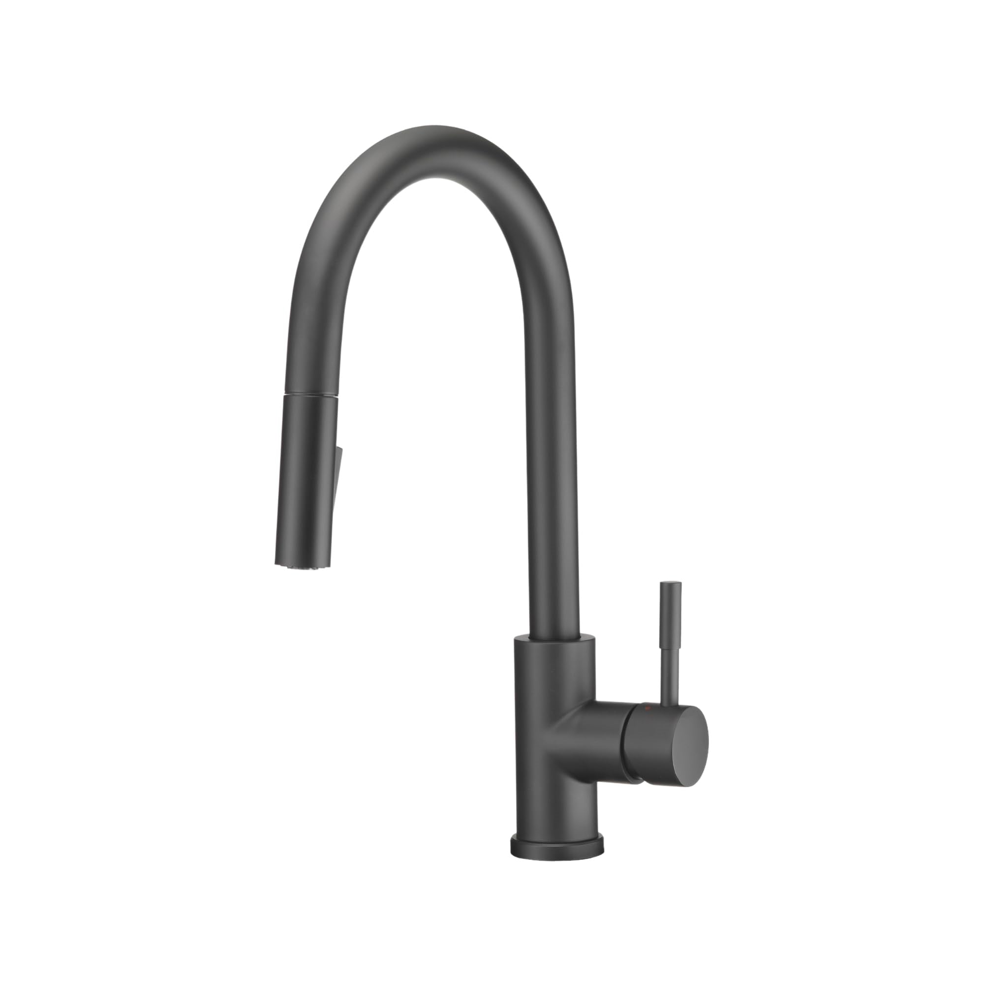 Dura Faucet DF-MK530SLK-MB Streamline Pull-Down RV Kitchen Faucet - Matte Black