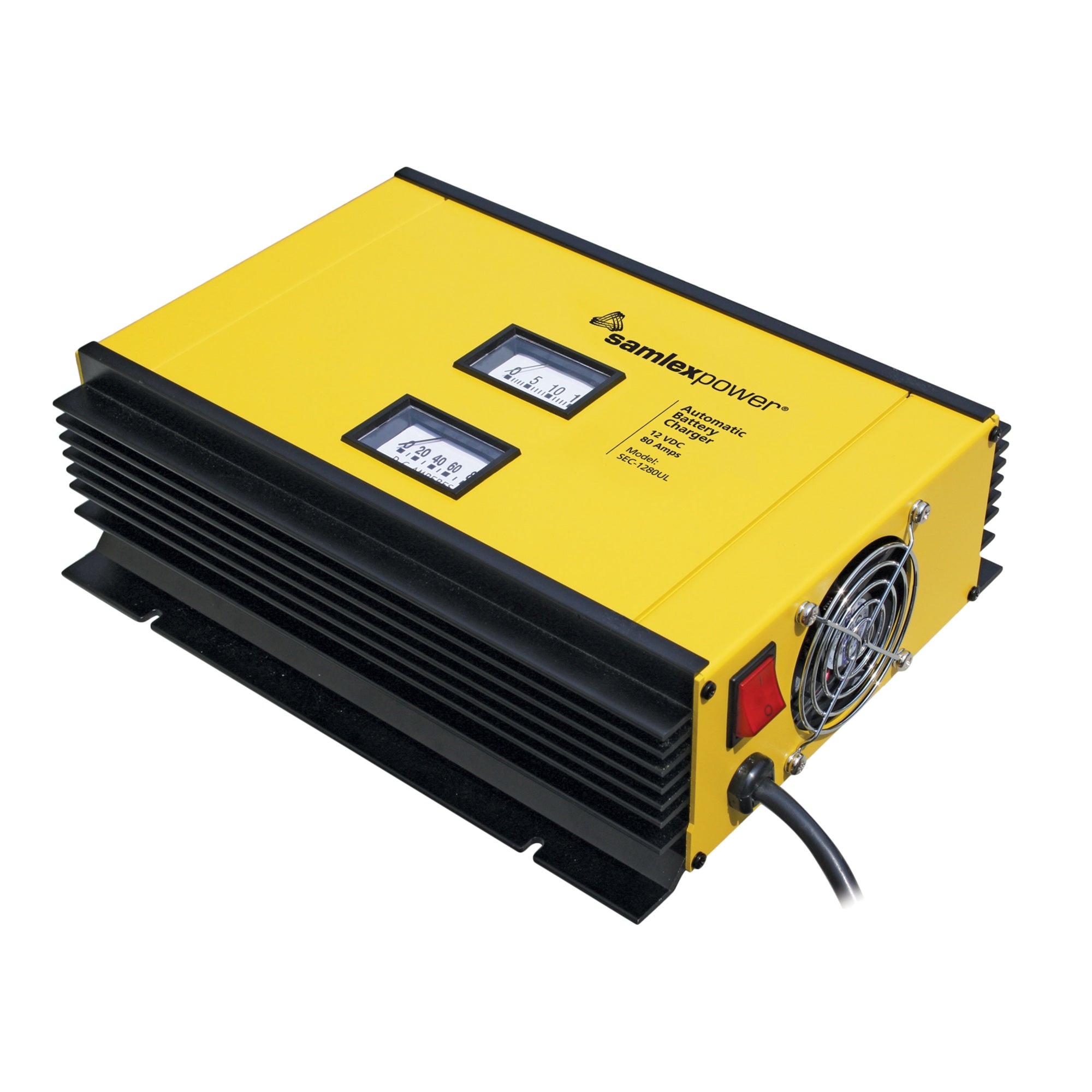 Samlex SEC-1280UL SEC-UL Series 12V Battery Charger - 80 Amp