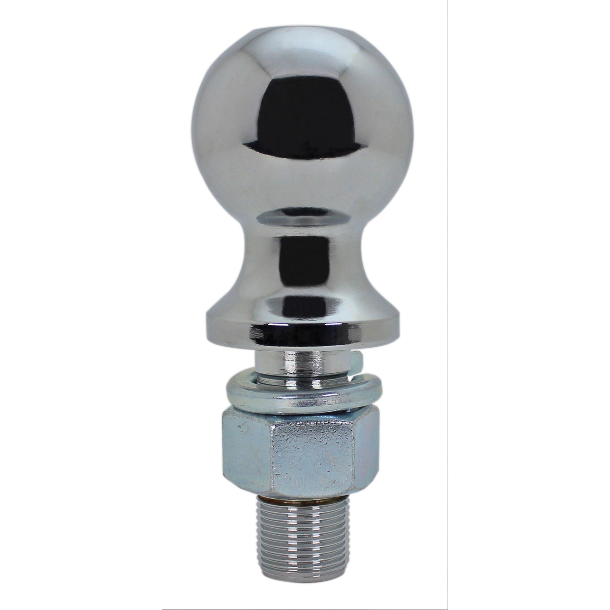 Quick Products QPHB3014B 25/16 Chrome Hitch Ball  1 Diameter x 21/2 Long Shank  6,000 lbs.