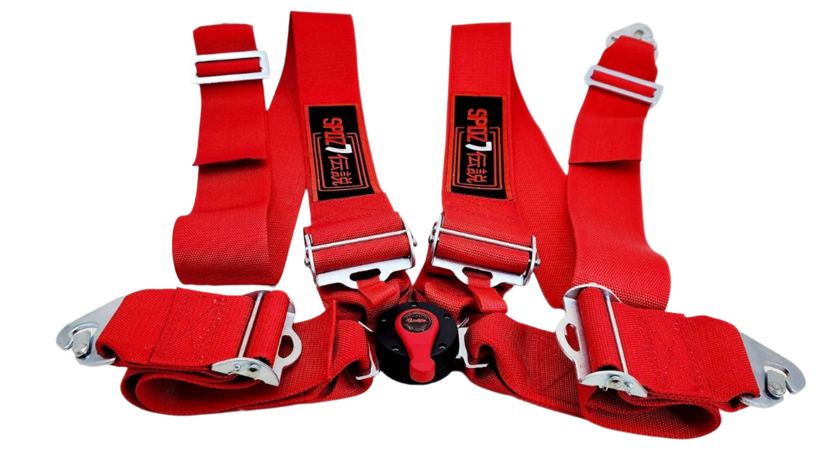 SPDZ1 X BallFix 4 Point 3" Seat Belt Safety Harness