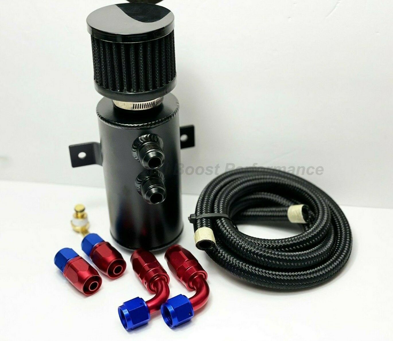 Vented Oil Catch Can AN10 For Honda Acura B Series B16 B18 B20 10AN