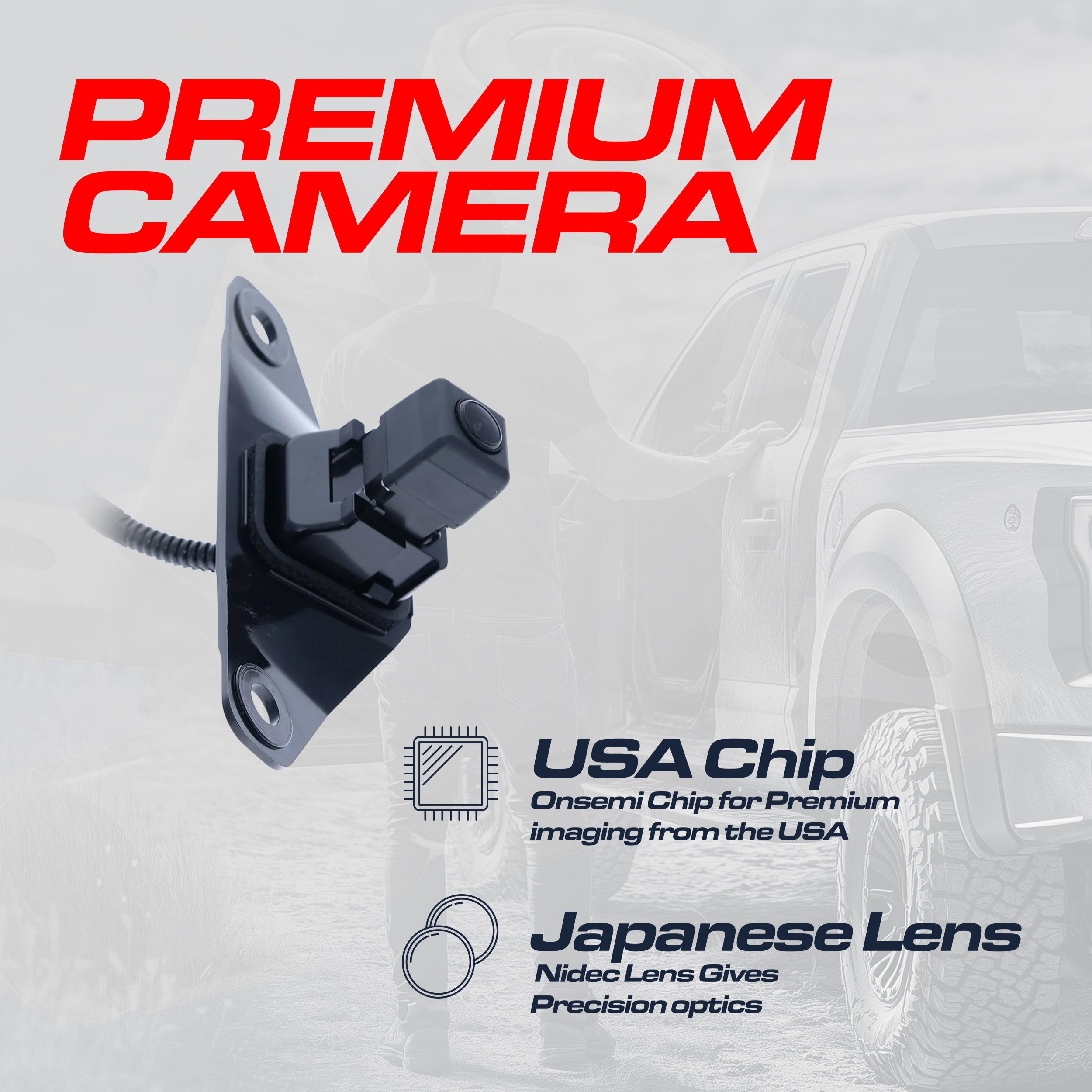 Lexus GX 460 (2010-2013) OEM Replacement Backup Camera OE Part # 86790-60120, 86790-60121
