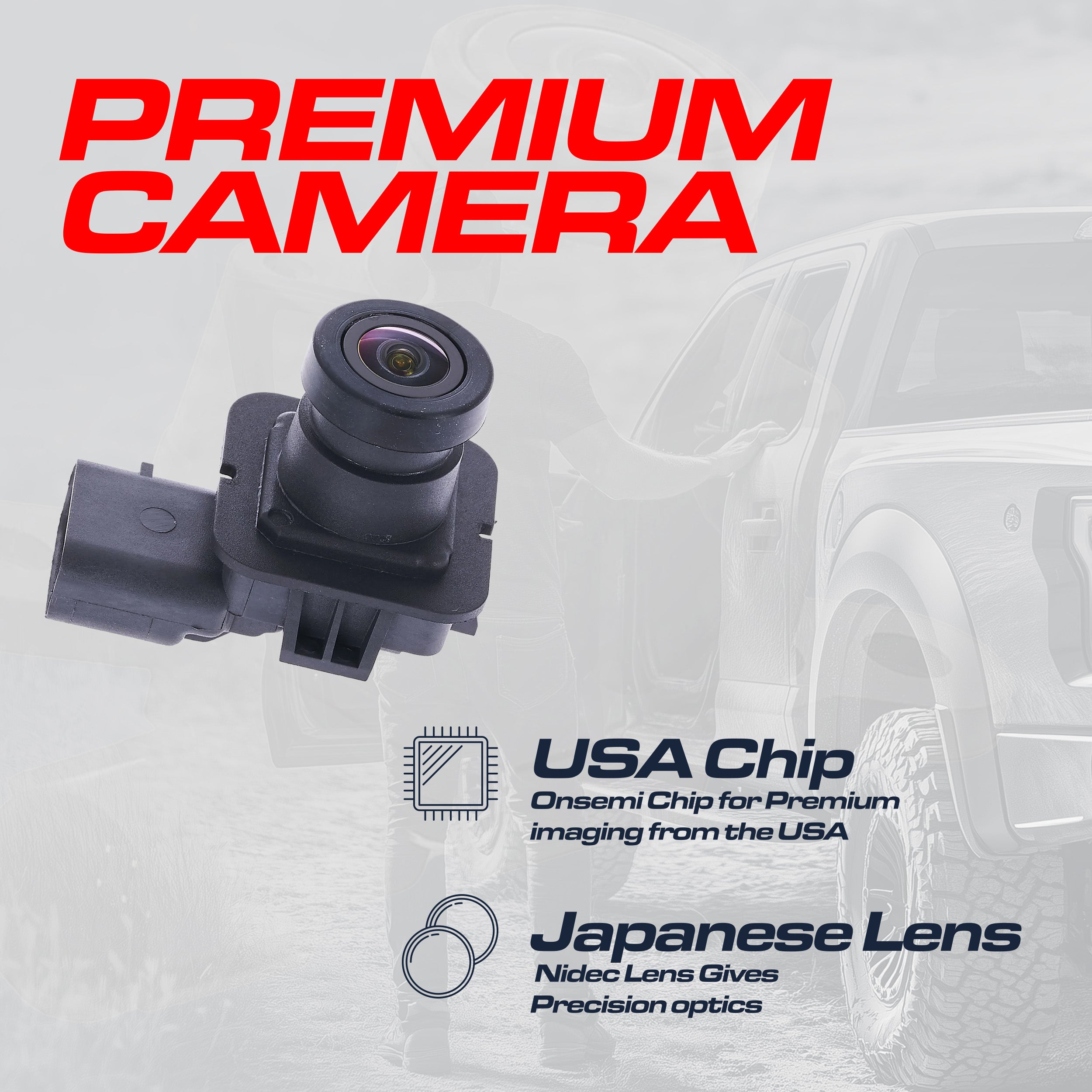 Lincoln MKZ (2013-2016) OEM Replacement Backup Camera OE Part # DP5Z-19G490-A, EP5Z-19G490-A