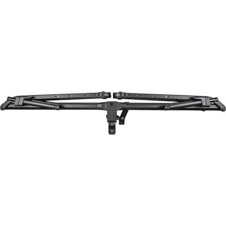 Kuat 1.25' Piston Pro Platform Rack - Secure Rugged Durable Portable Foldable Easy-To-Use No Frame Contact Dual Ratchet 2-Bike Hauling Platform With 5' Max Tire Width