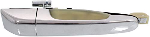 Evan Fischer Exterior Door Handle Compatible With 2006-2012 Kia Sedona, Fits 2007-2008 Hyundai Entourage Rear, Passenger Side - 