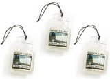 Yankee Candle Gel Car Jar Ultimate Hanging Odor Neutralizing Air Freshener, Clean Cotton Scent (Pack of 3)