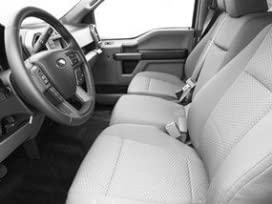 WeatherTech FloorLiners for Ford F-150, Model 447931, Over The Hump, Black