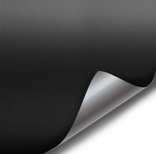 Vvivid Matte Black Vinyl Wrap Adhesive Film Air Release Decal Sheet (10Ft X 5Ft Extra-Large Roll)