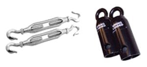 Torklift S9000 Basic Spring Load Kit - Marine Grade Chain, Black, Model S9000
