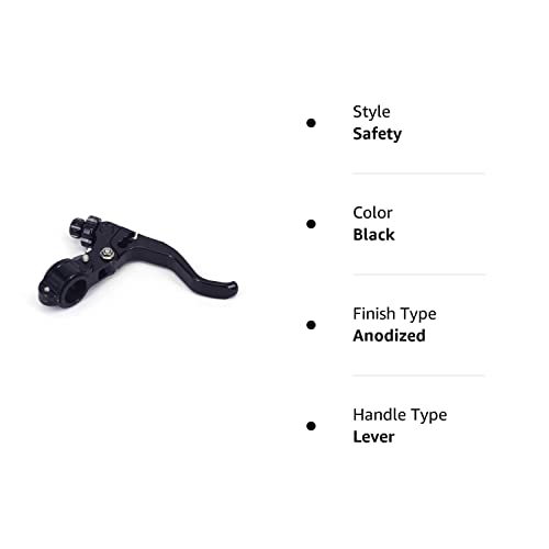 Jfg Racing Universal Stunt Clutch Lever Cnc Short Stunt Clutch Lever 22Mm 7/8'' Handlebar Motorcycle Dirt Bike Fits For Grom 14-