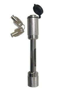 Reese Towpower Chrome Plated Steel Locking 3.5 In. Receiver And Coupler Lock