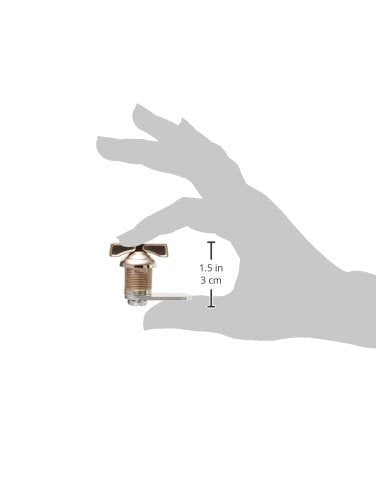 Rv Designer L445, Non-Locking Thumb Turn Econo Cam, 5/8 Inch, Compartment Hardware, One, 1 Count (Pack Of 1)