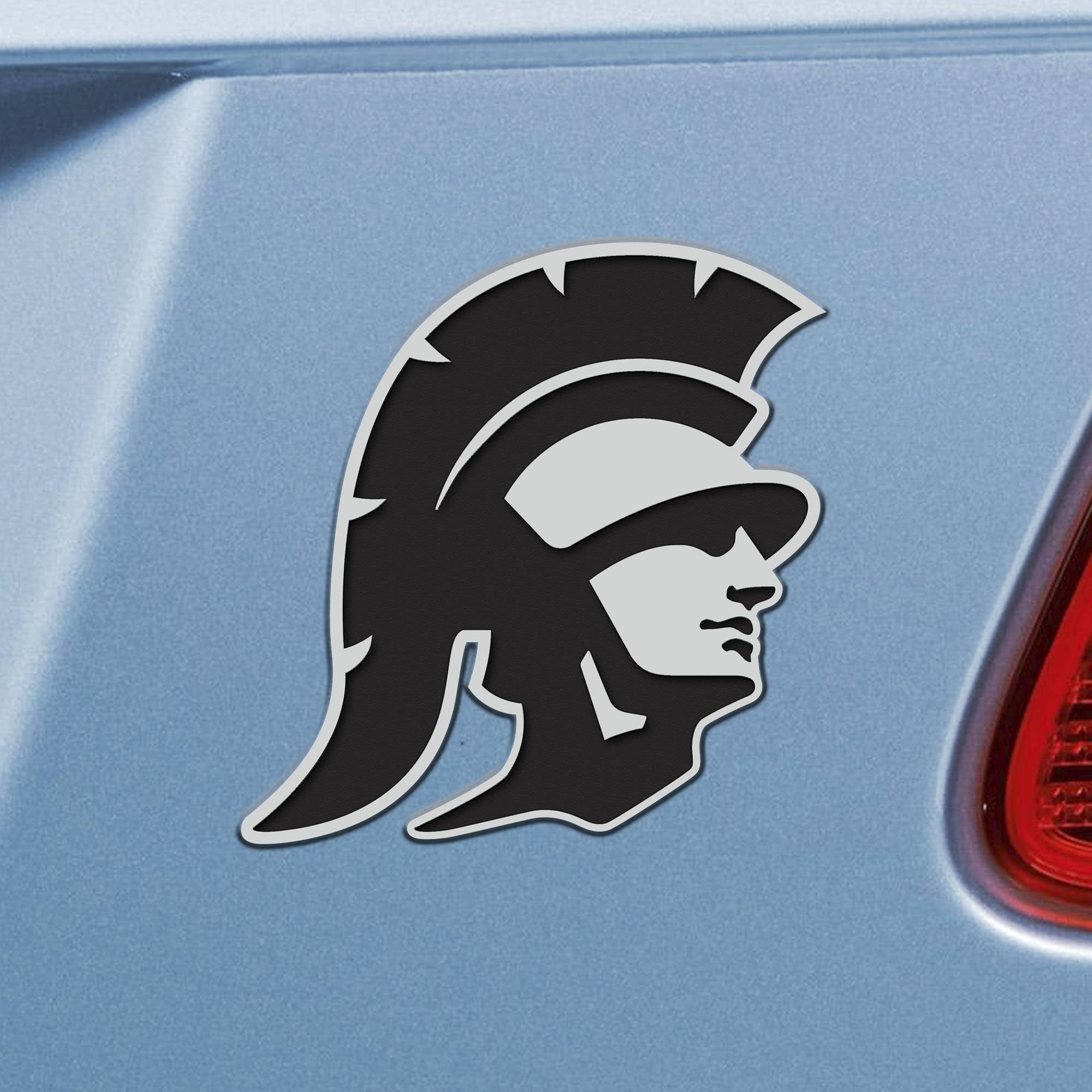 Southern California Trojans 3D Chromed Metal Emblem - ''Sc Trojan'' Logo