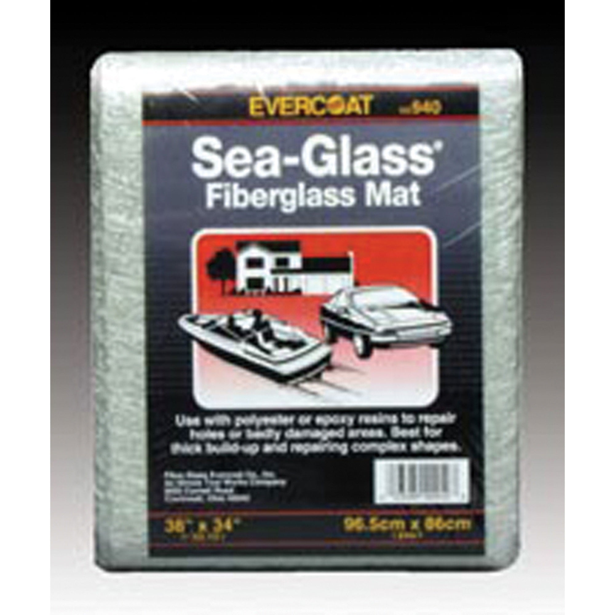 Evercoat 100940 Fiberglass Mat - 38'' X 34''