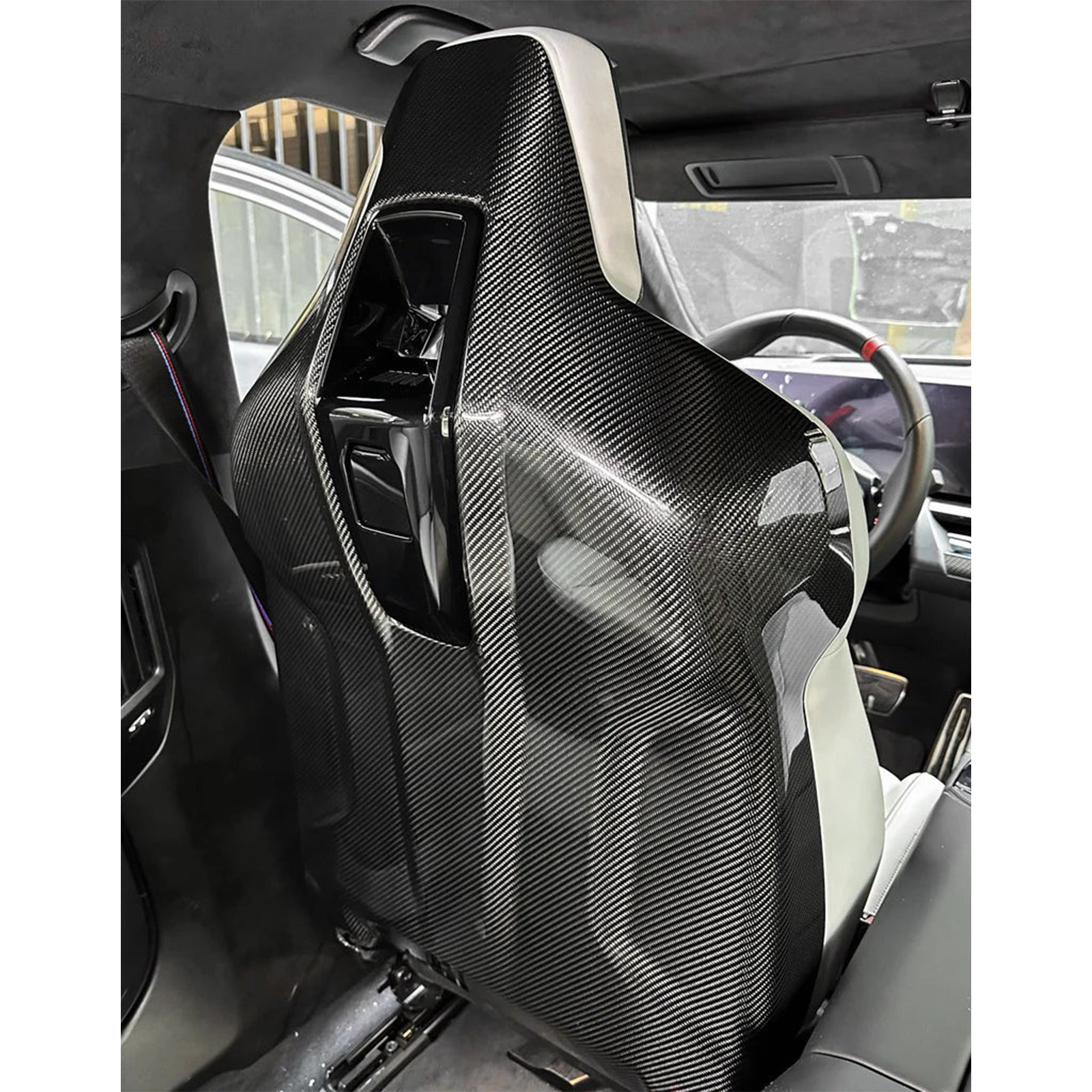 Carbon Fiber Interior Seat Back Covers for BMW G90 G99 M5