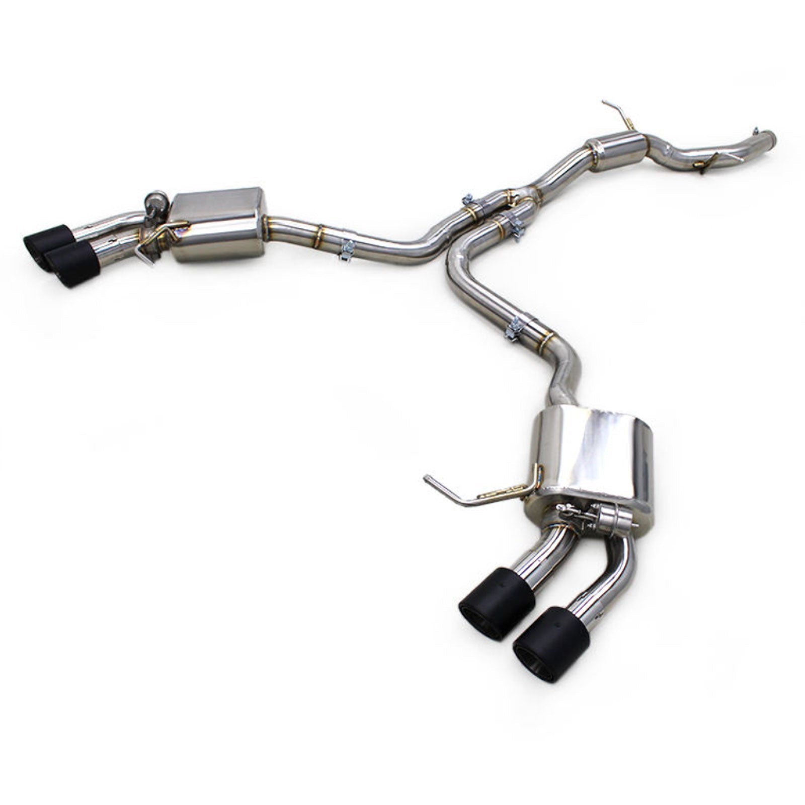 Stainless Valved Performance Catback Exhaust for Porsche Macan 2.0T