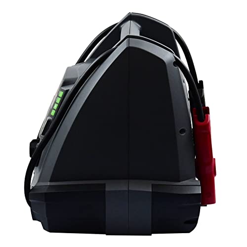 Schumacher Electric FR01337 Rechargeable AGM Jump Starter - 1200A, Air Compressor, 12V USB/AC Power Station for Gas & Diesel Vehicles