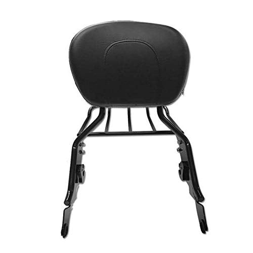 Hongk- Black Detachable Backrest Sissy Bar With Luggage Rack Compatible With Harley Davidson Touring 2009-2016 Electra Glide Road Glide Road King Street Glide [B01Lpbnbzs]