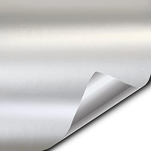Vvivid+ Premium Vinyl Wrap Film (1/2Ft X 5Ft, Matte Suzuka Ice Grey)