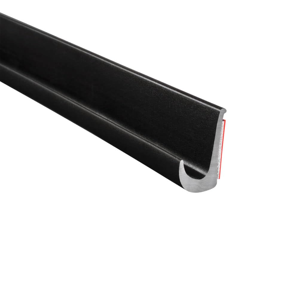 Trimlok Drb50 Blk Pvc Drip Rail 50Ft W/Acryl Tape