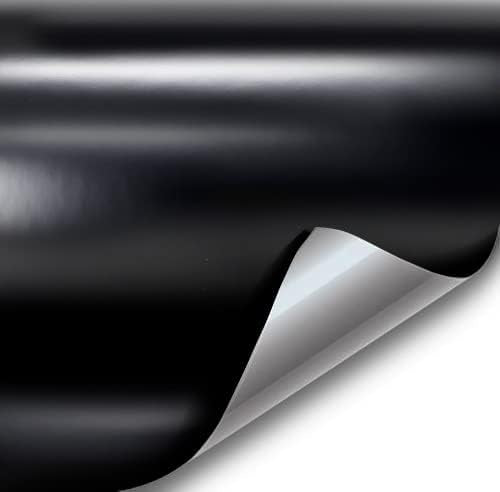 VViViD Satin Finish Vinyl Wrap Film, 2ft x 5ft, Black, Model: vv+satinblk_2x5