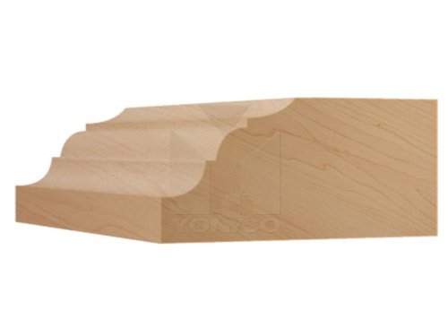 Yonico Table Edge And Handrail Router Bits 2-1/2-Inch Diameter French Baroque 1/2-Inch Shank 13133