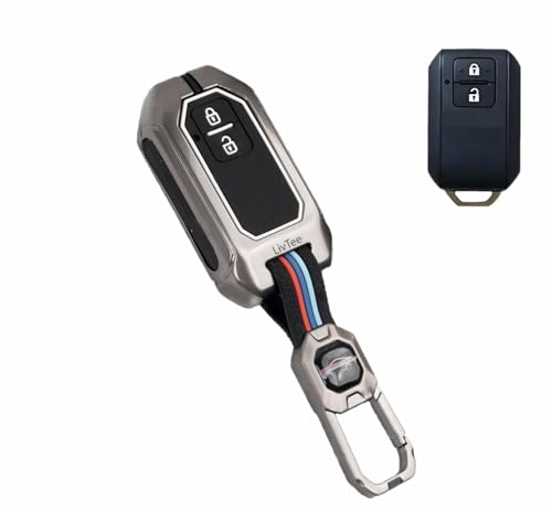 Livtee Metal Key Cover Compatible With Baleno, Grand Vitara, Xl6, Swift, Brezza, Celerio, Ignis, Ertiga, Dzire, Fronx, Urban Cru