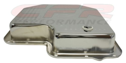 CFR Performance Ford C6 Chrome Steel Transmission Pan - Model HZ-9125