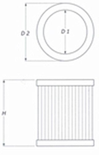 Bmc (Fb550/08) High Performance Air Filter