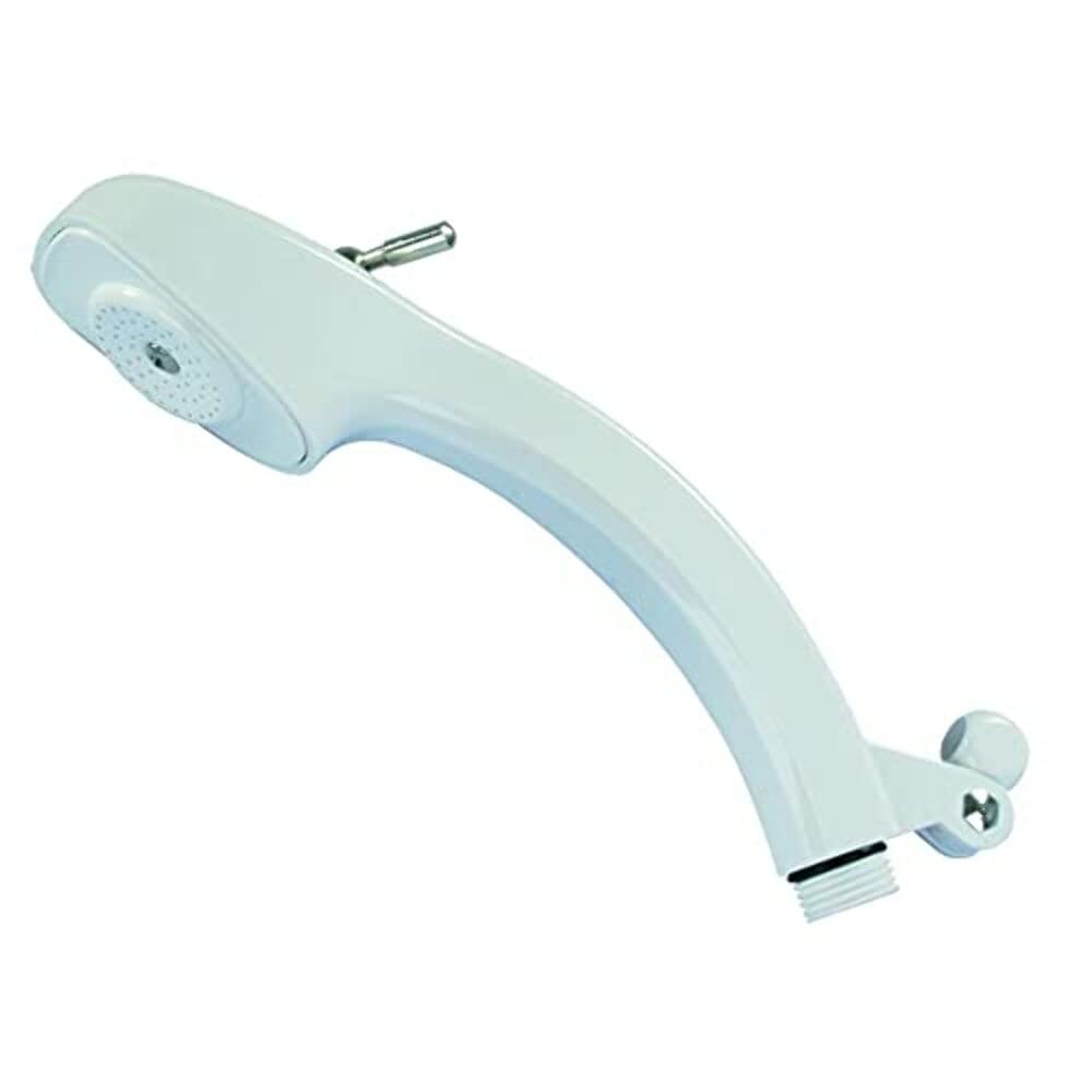 Thetford|B&B Molders Rv Replacement Parts And Accessories Camper Exterior Outdoor Shower Head Faucet Without Hose White Pn 94197