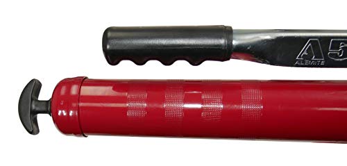 Alemite 500-E Grease Gun, Develops Up To 10,000 Psi, Delivery 1 Oz./21 Strokes, 16 Oz. Bulk Or 14 Oz. Cartridge, With 18'' Hose