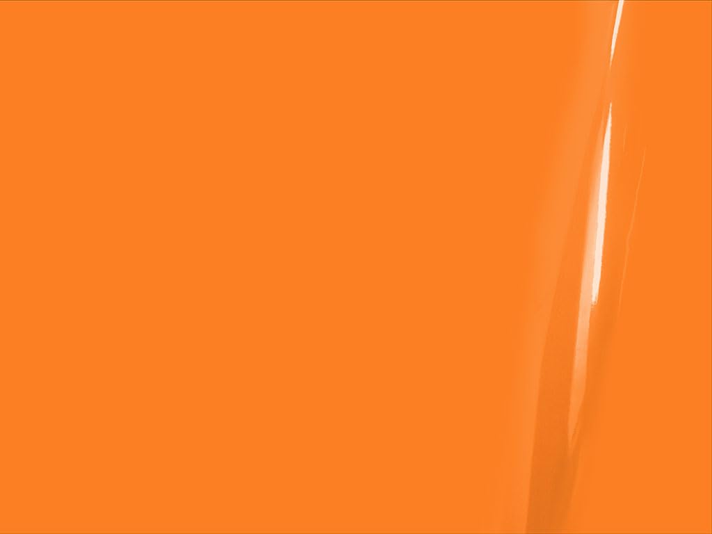 3M 2080 G54 Gloss Bright Orange (5Ft X 9Ft) Vinyl Wrap Film Sheet With Air-Release For Cars, Trucks & More (45Sq Ft Roll)