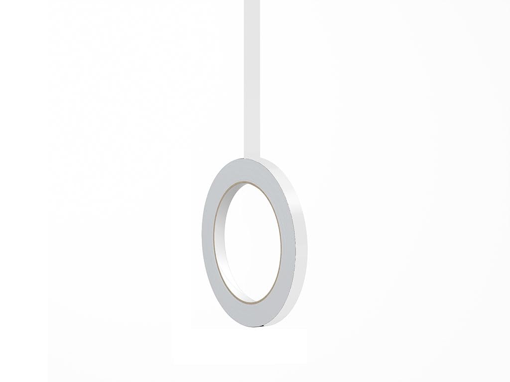 3M 50 Matte White Matte Vinyl Pinstriping Tape - Vinyl Striping Lines Stickers, Striping (1/4In X 150Ft Roll)