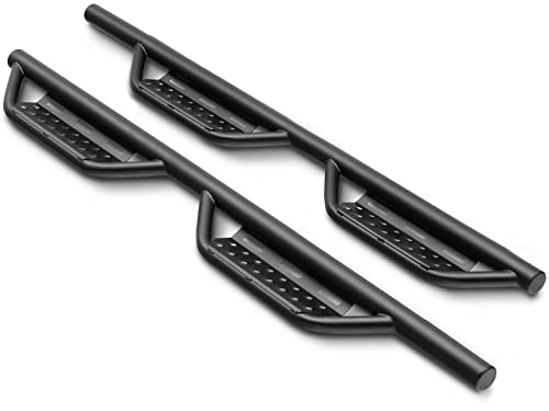 Realtruck N-Fab Nerf Rs Steps For Toyota Tundra | Cab Length, Steel, Textured Black | 707417722 | Fits 2007-2021 Toyota Tundra Double Cab All Beds, Srw Gas
