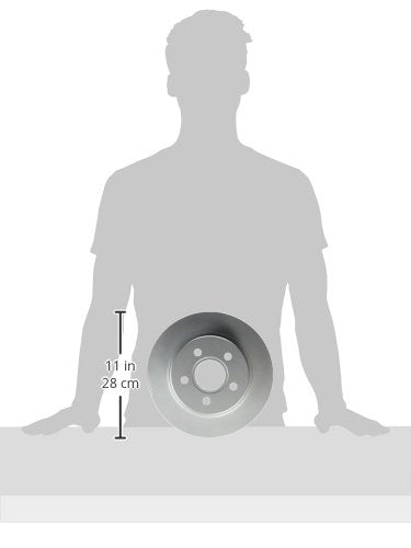 BOSCH 20011532 QuietCast Premium Disc Brake Rotor - Compatible with Select Ford Focus; REAR - Single