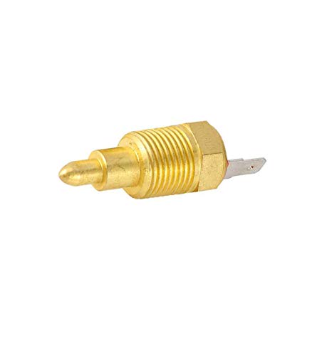 Fan Thermostat Temperature Switch 3/8'' 185 Degree On 170 Degree Off Electric Cooling Engine Fan Thermostat For 10'' 12'' 14'' 1