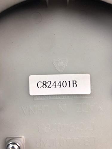 Ion Alloy Gloss Black Center Cap C824401B C824401CAP C10194028B - Durable Plastic Construction