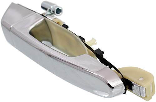 Evan Fischer Exterior Door Handle Compatible With 2006-2012 Kia Sedona, Fits 2007-2008 Hyundai Entourage Rear, Passenger Side -