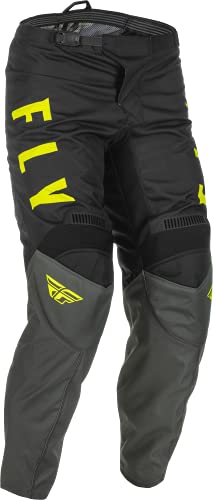 Fly Racing 2022 Youth F-16 Pants (Grey/Black/Hi-Vis, 24)