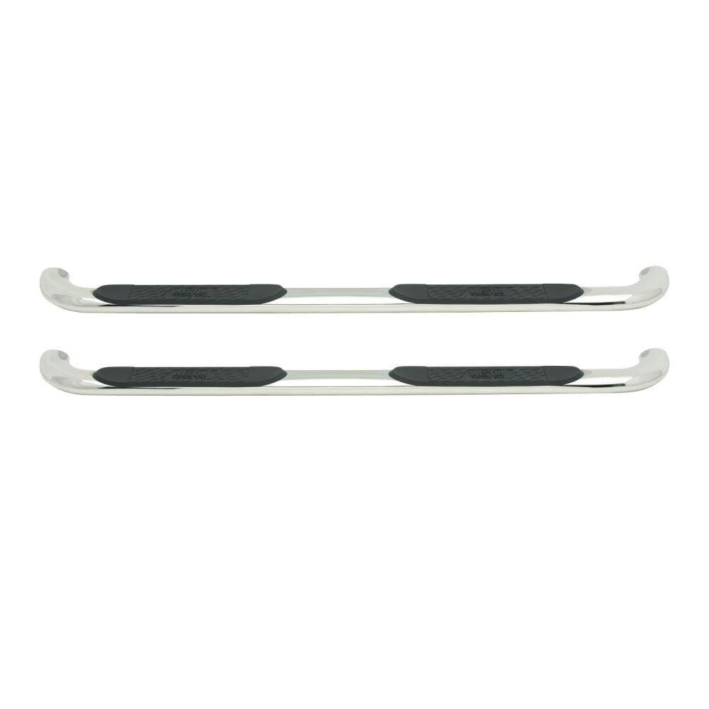 Westin 21-1950 Platinum 4 Oval Nerf Bars Fits 1999-2013 Silverado Sierra 1500 2001-2014 Silverado Sierra 2500 3500Hd Crew Cab (Exc 2011-2014 Hd Diesel) Polished Pair