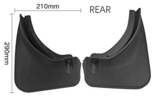 Mud Flaps Kit For 2024 Kia Seltos 2021-2023 Mud Splash Guard Front And Rear 4-Pc Set By Topgril