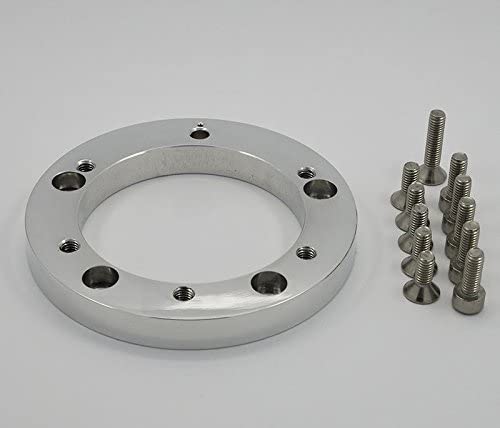 0.5 Steering  Wheel  Hub  Adapter  Conversion  Spacer  Polished