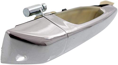 Evan Fischer Exterior Door Handle Compatible With 2006-2012 Kia Sedona, Fits 2007-2008 Hyundai Entourage Rear, Passenger Side -